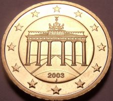 Buy Cameo Proof Germany 2003-J 10 Euro Cents~Hamburg Mint~Cameo~Free Shipping~