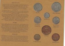 Buy 1970 Great Britain 8 Coin 6 Page C.O.A. Document Set~Free Shipping