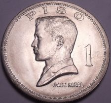 Buy Huge Gem Unc Philippines 1972 Piso~1st Year Ever~Jose Rizal~Free Shipping