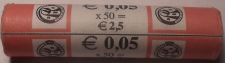 Buy Gem Unc Original Roll (50) Belgium 2003 5 Euro Cents~See All Our Rolls~Free Ship