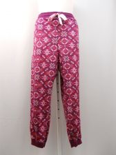 Buy Plus Size 3X Faded Glory Women’s Minky Fleece Sleep Pants Elastic Waist Violet