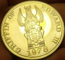 Buy Windsor Castle & Griffin of Edward III Medal 1978~Solid Nickel-Silver~Free Ship