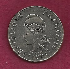 Buy FRANCE 50 Francs 1995 Coin - French Polynesia - Tropical Island