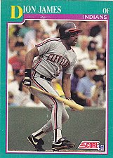 Buy Dion James #131 - Indians 1991 Score Baseball Trading Card