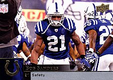 Buy Bob Sanders #92 - Colts 2009 Upperdeck Football Trading Card