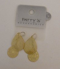 Buy Womens Earrings Yellow Teardrops Fashion Drop Dangle PATTYS Hook