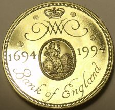 Buy Gem Cameo Proof Great Britain 1994 2 Pounds~Anniversary Of Bank Of England~Fr/Sh