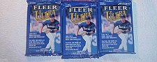 Buy 3 new 2000 Fleer ULTRA baseball HOBBY cards PACK packs - factory sealed unopened