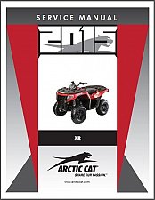 Buy 2015 Arctic Cat XR ATV Service Repair Workshop Manual CD