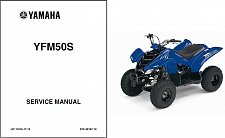 Buy 2004-2005-2006-2007-2008 Yamaha YFM50 Raptor 50 Service Manual on a CD