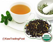 Buy Organic Peach Black Tea 16 oz 1 Pound Excellent for Cold / Hot Brew Healthy Benefits