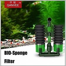 Buy Qanvee Bio-Spugna Filtro Grande per Pesci Gambero Rosso Ciliegia