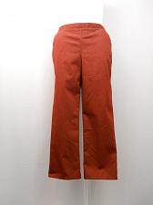 Buy Women Pants SIZE 14 Brick Elastic Proportion Short Straight Legs ALFRED DUNNER