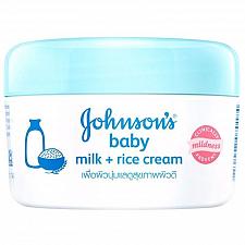 Buy Johnson's Baby Milk and Rice Baby Cream 100 grams