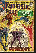 Buy Fantastic Four #59 Marvel Comics Stan Lee Jack Kirby 1967 INHUMANS Silver Age