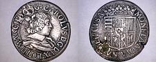 Buy 1629 German States Lorraine 1 Testone World Silver Coin -Karl III Nancy -Plugged