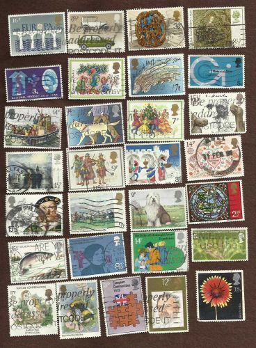 British LOT 1 Collection of 29 Stamps