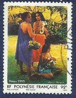 FRENCH POLYNESIA 1995 - Women of Polynesia 1