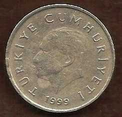 Turkey 50 Lira 1999