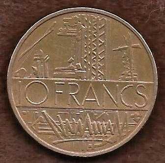 France Vth Republic, 10 Francs Mathieu 1979 - FANTASTIC COIN