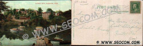 CT Norwich Postcard Laurel Hill ct_box4~2322