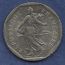 France 2 Francs 1981 Coin