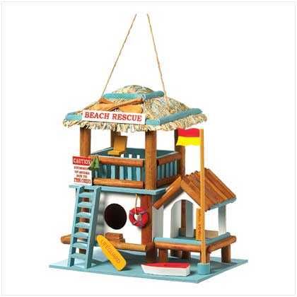 Lifeguard Station Birdhouse