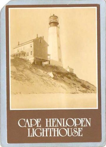 DE Cape Henlopen Lighthouse Postcard Cape Henlopen Lighthouse lighthouse_b~651