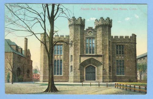 CT New Haven Alumni Hall Yale Univ View Of Old Buildings~558