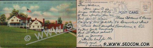 CT New London Postcard New London Junior College ct_box4~2025