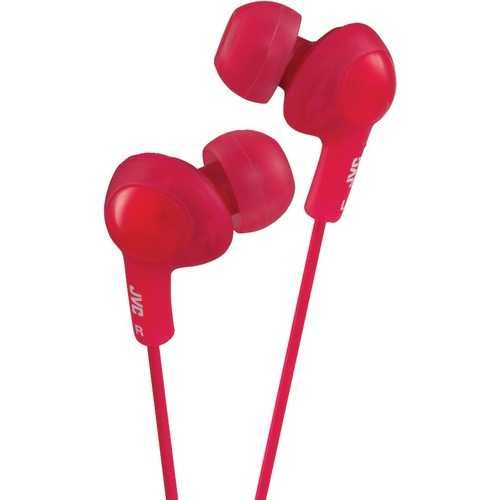 JVC Gummy Plus In-ear Headphones With Remote & Mic (red)