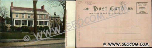 CT New London Postcard Washington's Headquarters ct_box4~1988