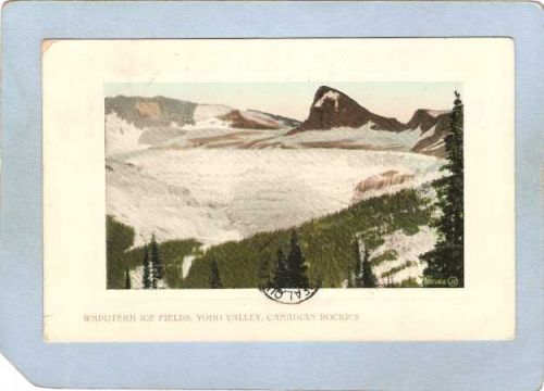 CAN Field Postcard Waputekh Ice Fields Yoho Valley Canadian Rockies can_bo~27