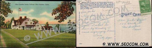 CT New London Postcard New London Junior College ct_box4~2023