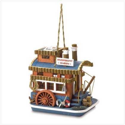 Riverboat Queen Birdhouse