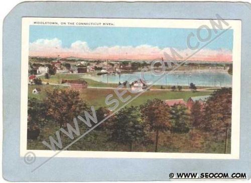 CT Middletown Postcard Middletown On The Conncticut River ct_box3~1423
