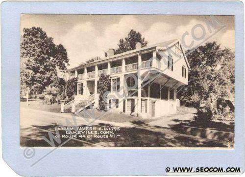 CT Lakeville Farnum Tavern On Rt 44 At Rt 41 Street Scene ct_box2~1015