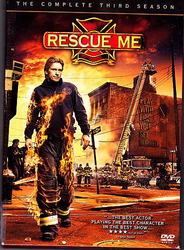 Rescue Me - The Complete 3rd Season(DVD 2007, 4-Disc Set - Very Good