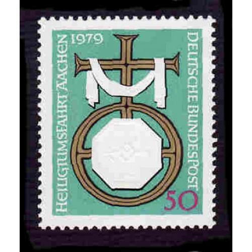 German MNH Scott #1297 Catalog Value $.55