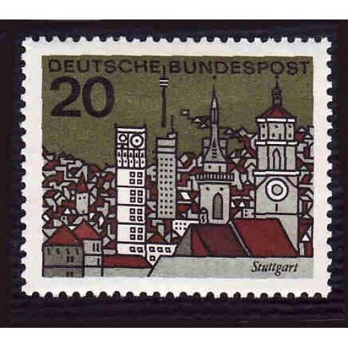 German MNH Scott #879 Catalog Value $.25