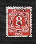 German Used Scott #536 Catalog Value $.25