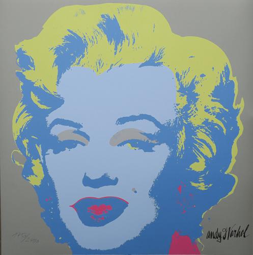 Andy Warhol Marilyn Monroe signed limited edition numbered lithograph