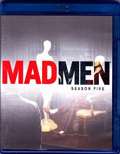 Mad Men - Season Five Blu-ray Disc 2012, 3-Disc Set - Very Good