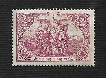 German MNH Scott #114 Catalog Value $1.59