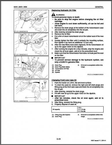 Kubota B2301 B2601 Tractor WSM Service Workshop Manual on a CD