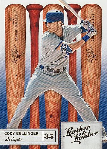 2019 Panini Leather And Lumber #86 - Cody Bellinger - Dodgers