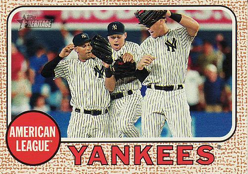 2017 Topps Heritage #197 - New York Yankees