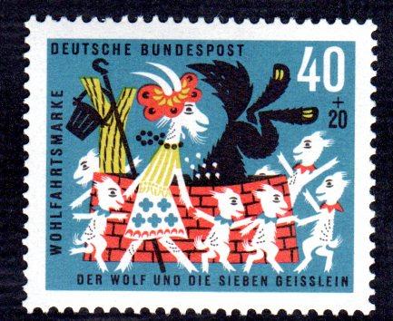 German MNH Scott #B395 Catalog Value $.40