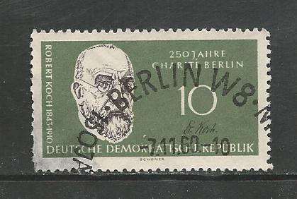 German DDR Used Scott #521 Catalog Value $.25