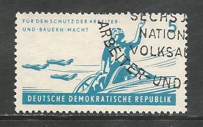 German DDR Used Scott #598 Catalog Value $.25